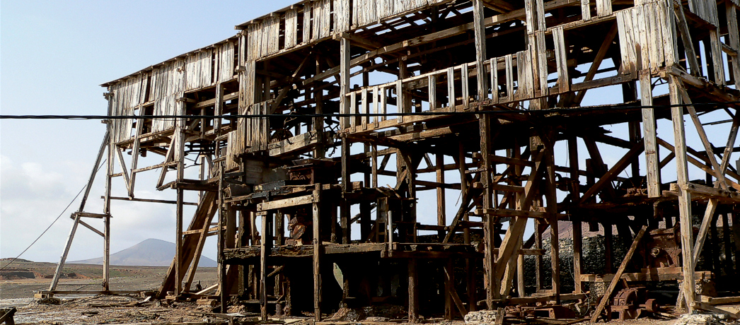 Kapverdische Insel Sal Mitte Ost Die Saline