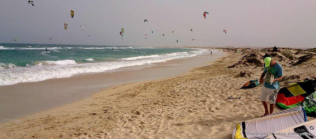 Kapverdische Insel Sal KiteBeach - SharkBay - TurtleBeach- Costa da Fragata Oktober 2016